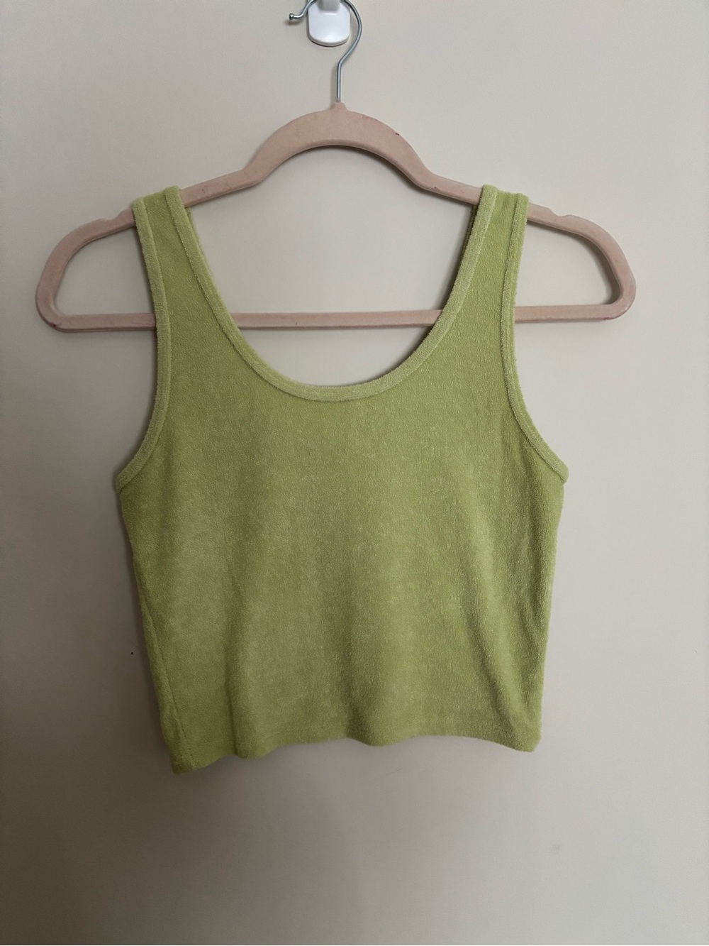 Hollister Lime Green Tank Crop Top